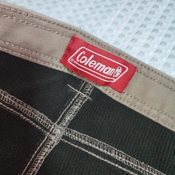 COLEMAN NWT MENS SIZE 40W x 32L STRETCH FLEECE LINED KHAKI LINED PANTS - Picture 5 of 13
